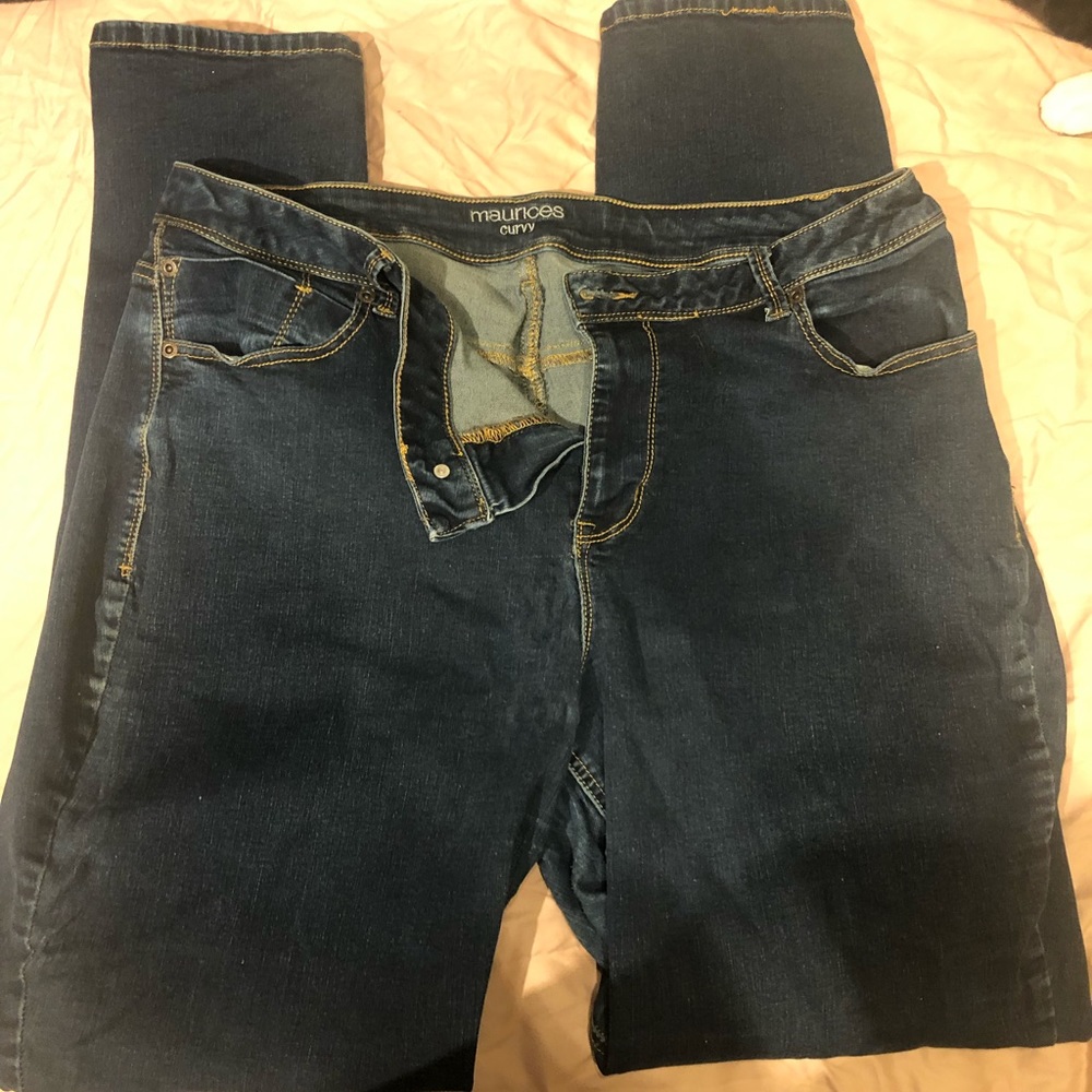 Long Curvy Skinny Jeans